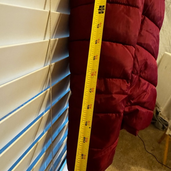 U.S. Polo Assn Red Hooded Puffer Jacket — Size M - Picture 10 of 16